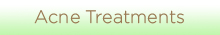 acne treatments